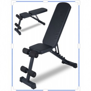 Multifunctional dumbbell bench, household adjustable sit-up board fitness equipment, bench press bench equipment, portable for adults