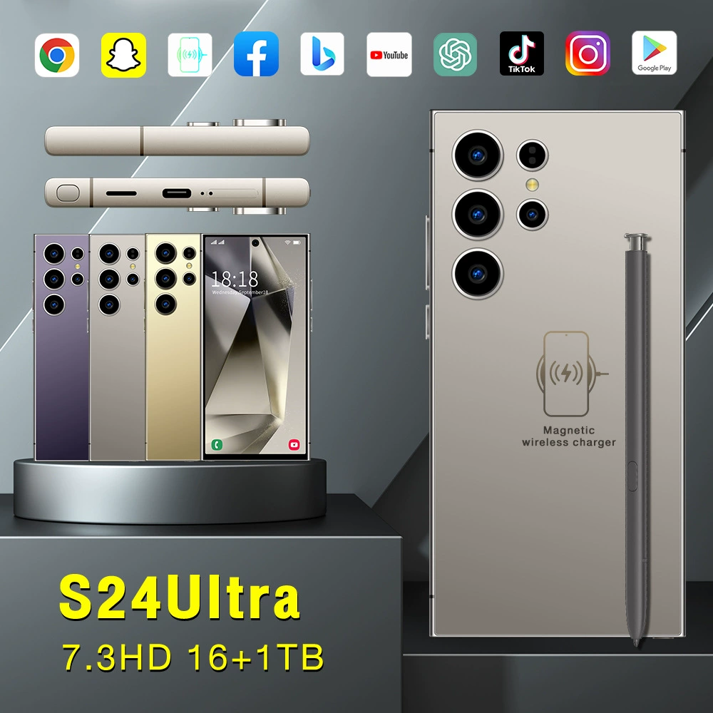 Новый кросс-бордер S24 Ultra6.75 экран 3+64ГБ встроенная стилус быстрая зарядка реальная 4G полный Netcom умный торговый мобильный телефон