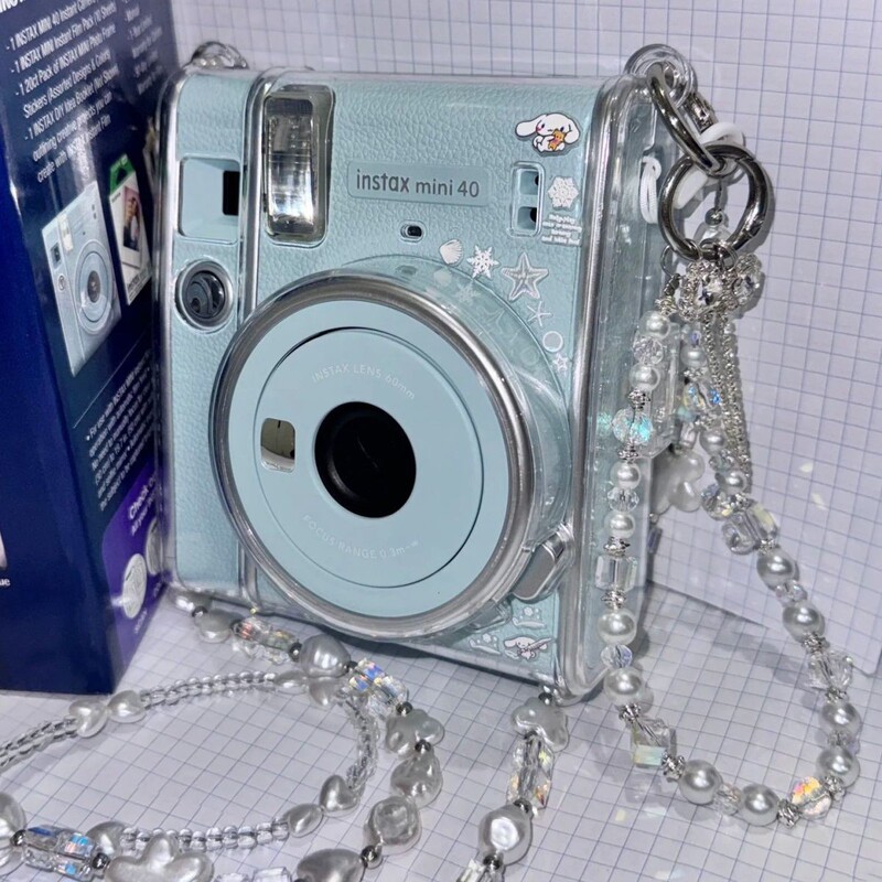 Mini40 Transparent Crystal Protective Instax Case Camera Accessories