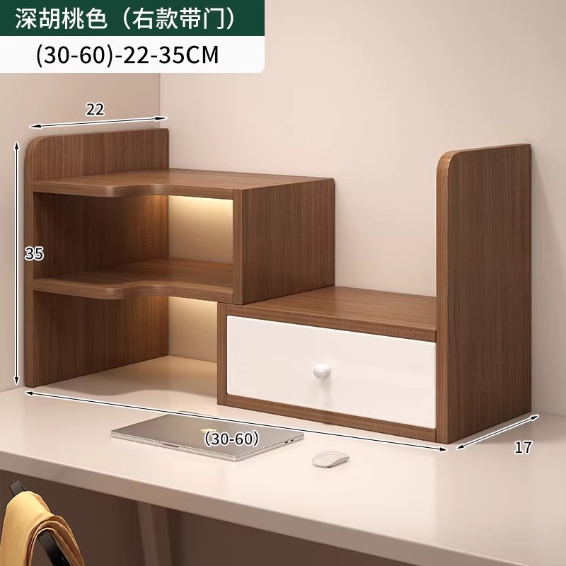 Estantería de escritorio Estante de escritorio Estante de escritorio Estante de almacenamiento de escritorio Dormitorio Buenas cosas Mesa de estudio Estante de capas pequeñas de varios pisos Estante de capas