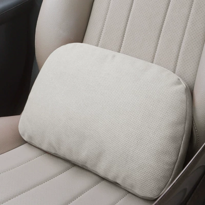 Cushion – Headrest - perforated-off-white-lumbar-support