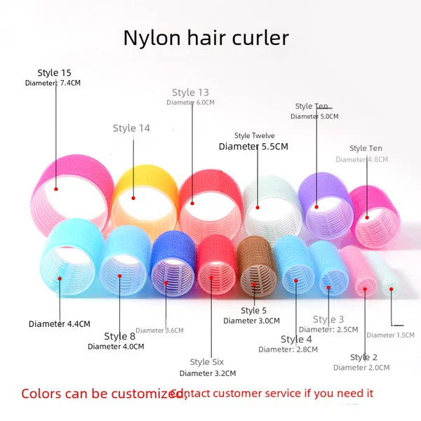 Bangs Curling Barrel Amazon Multi-Size Lazy Hair Styling Air Bangs Curl Plastic Curling Handy Gadget