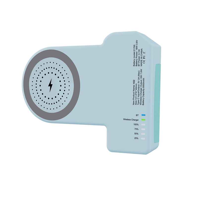 Nueva Barra de carga inalámbrica multifuncional de la Cámara de Bluetooth del soporte 5W 5000mAh W del teléfono móvil con la batería