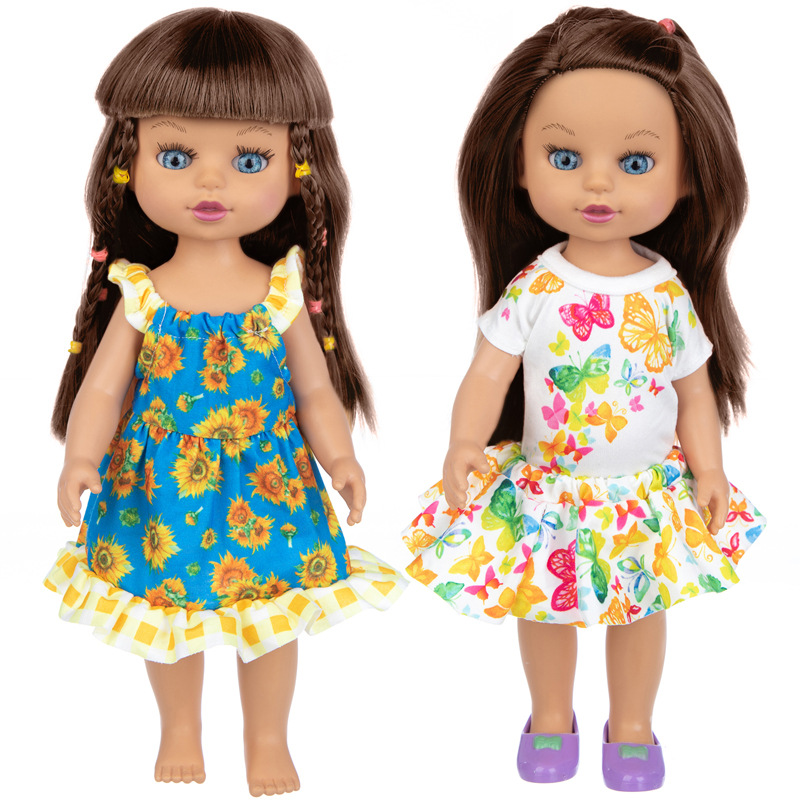 14寸新款美少女娃娃精美娃娃女孩过家家玩具 时尚换装娃娃玩具