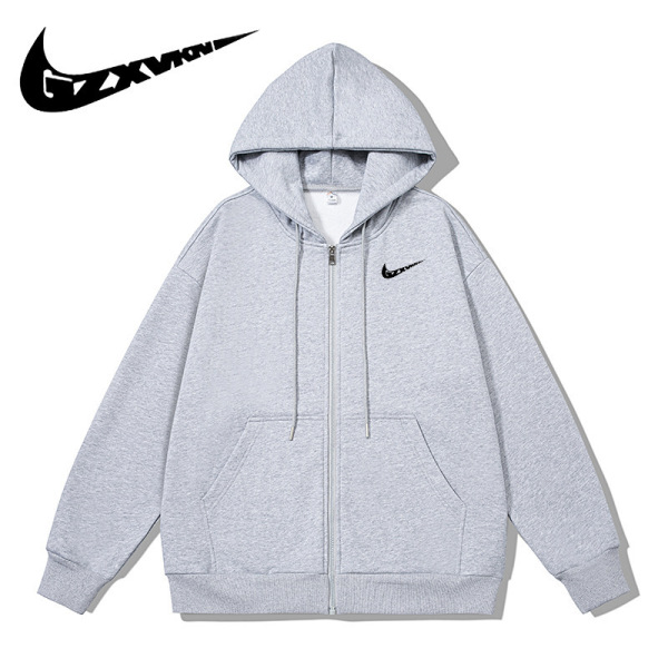 Demi-season cardigan with zipper