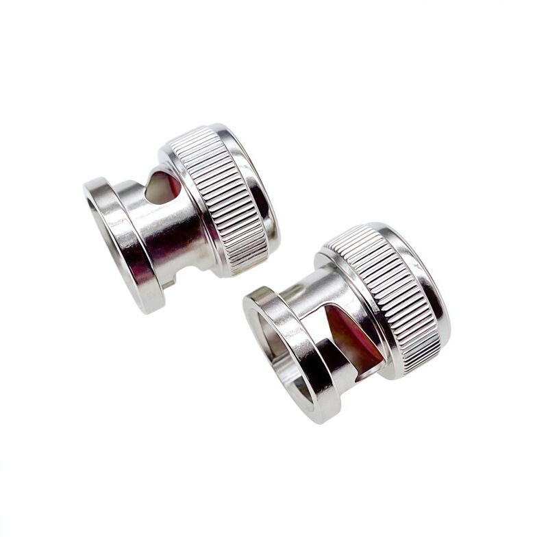 Copper BNC dust cap without chain BNC female head RF Q9 female base dust cover protective cover waterproof cap BNC male