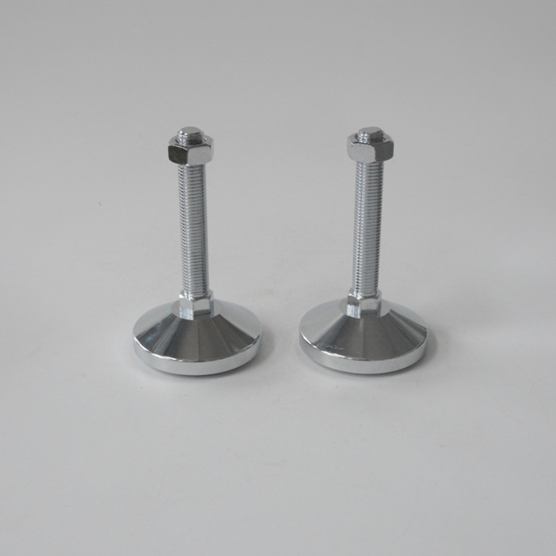 全碳钢固定重型支撑脚 KCVF-M16150-80金属升降调节垫脚 水平脚杯