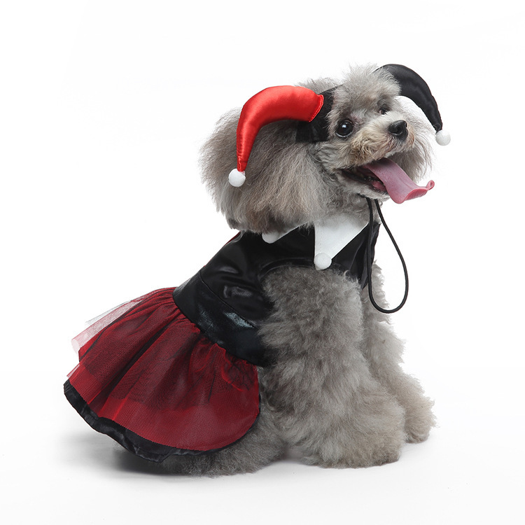 Funny Butterfly Fairy Cosplay Costume Pet Dog Clothes For Christmas Holiday Pet Clothing For Small Dogs_voghion.com