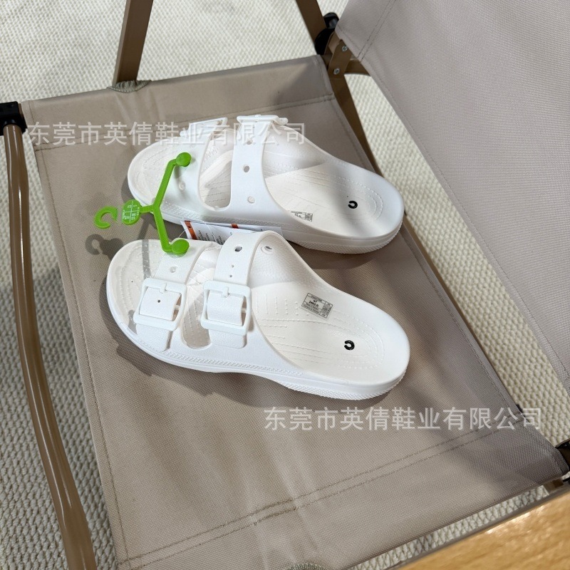 白色自在凉鞋 / W5-35码