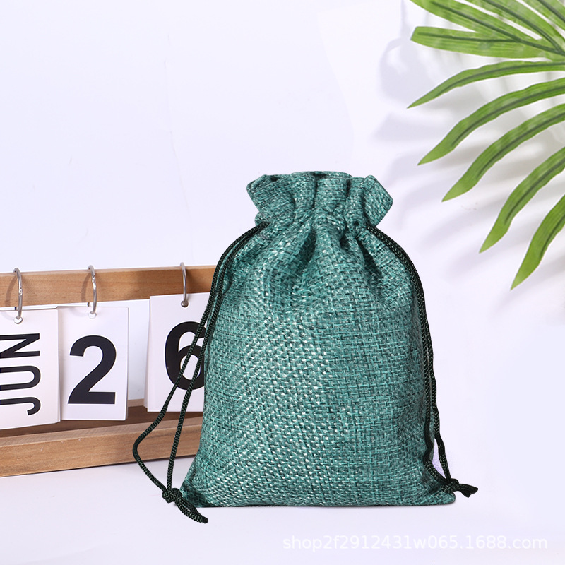 7см*9см; темно-зеленый (стиль нейлоновой веревки)