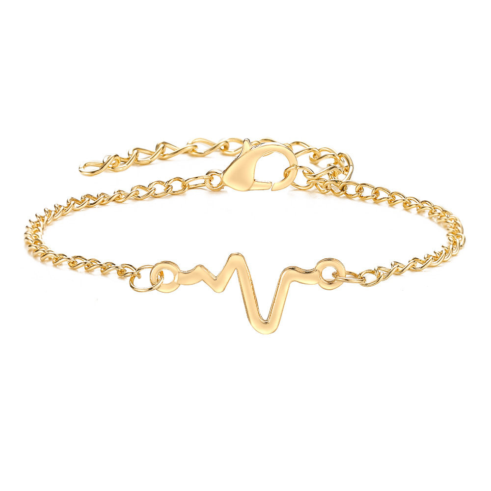Vente En Gros Bijoux Bracelet Simple Onde De Foudre display picture 2