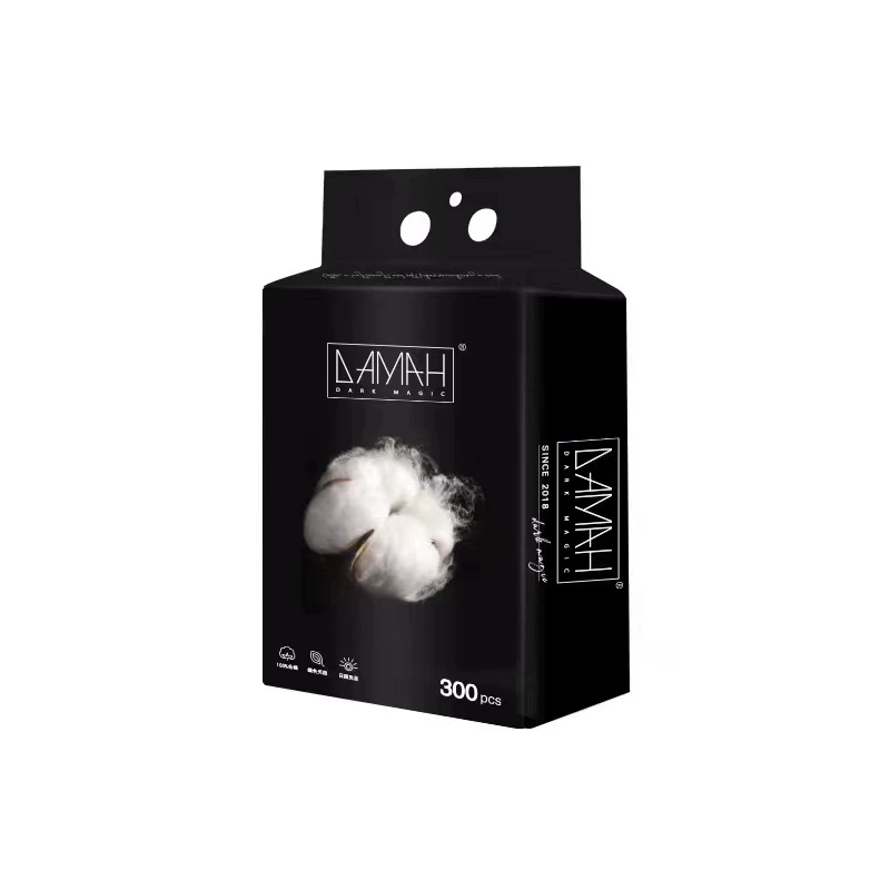 Общая генерация может авторизовать черную магию DAMAH сухой и влажный disposed facial washing tissue толстый очищающий нетканый смягчённый шарф