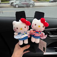 Аутентичные автомобильные наплечники hellokitty, украшение салона автомобиля, ремни безопасности, предотвращающие удушение, подарки для сестер