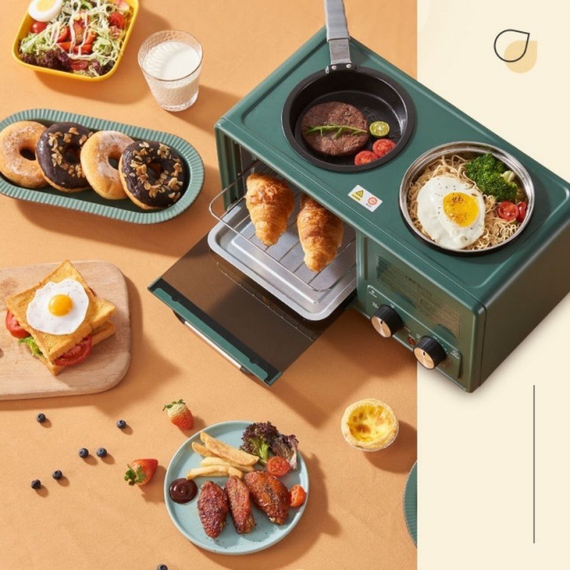 Breakfast Machine Integrated machine Lazy man Four household small-scale Sandwich breakfast Toast Baking Snacking