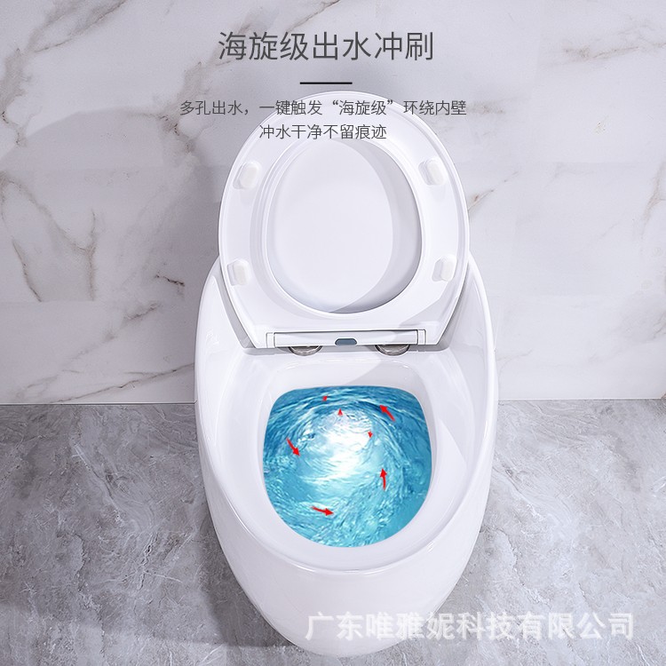Inodoro doméstico de asiento de inodoro antiolor tipo sifón de bombeo de agua tipo hogar pequeño cerámica ahorro de agua inodoro ordinario image 3