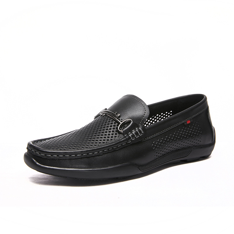 Herren Freizeitschuhe Aus Echtem Leder, Bequem Und Atmungsaktiv_voghion.com