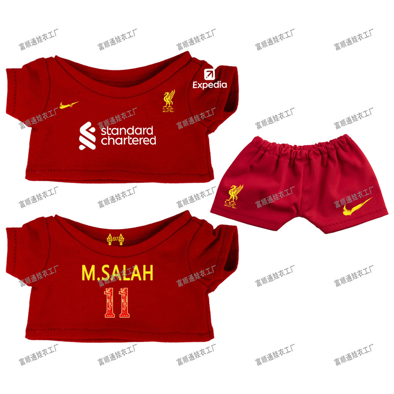 Liverpool Fc 25-26 Season Home Fan Jersey Style Cotton Doll Clothes 10Cm15/20Cm