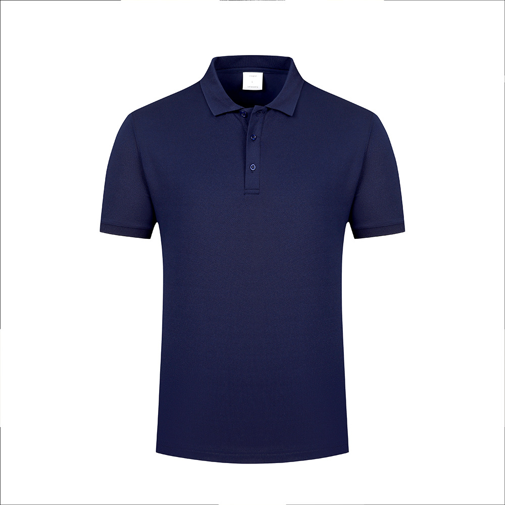 Camiseta de lana larga de amoníaco con solapa de algodón polo impresión de manga corta de verano nuevo grupo de hombres y mujeres ropa de trabajo camiseta publicitaria