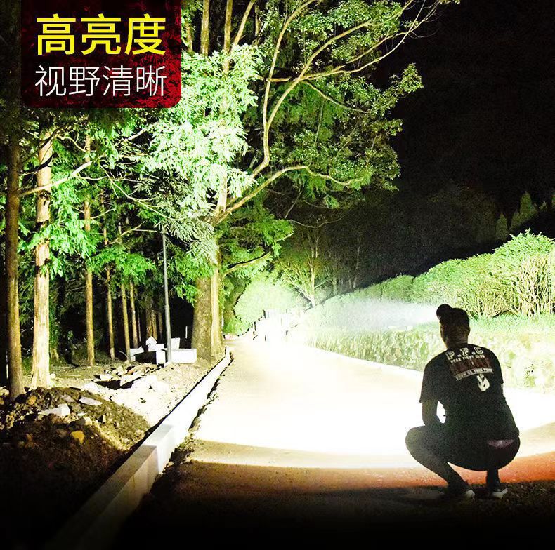 核巨亮自行车灯