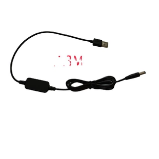 usb升压线充电宝5v升压9v12vusb口路由器供电线电源线升跨境热销