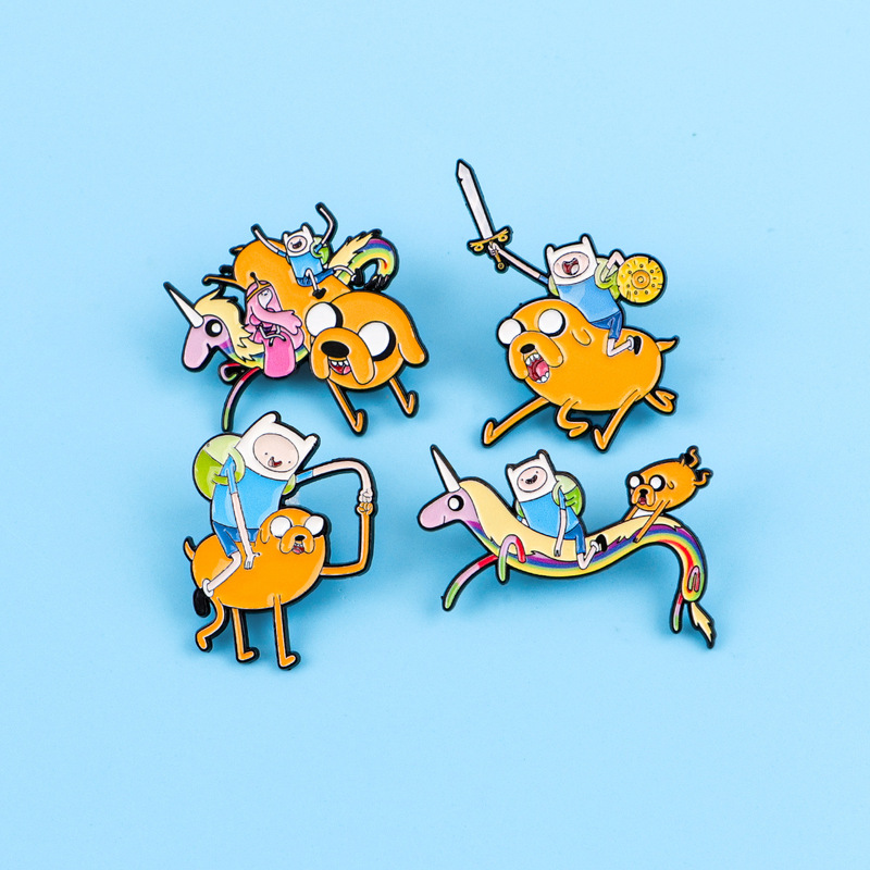 Adventure clown brooch animated brooch badge clothing backpack accessories pin cross-border hot alloy badge
