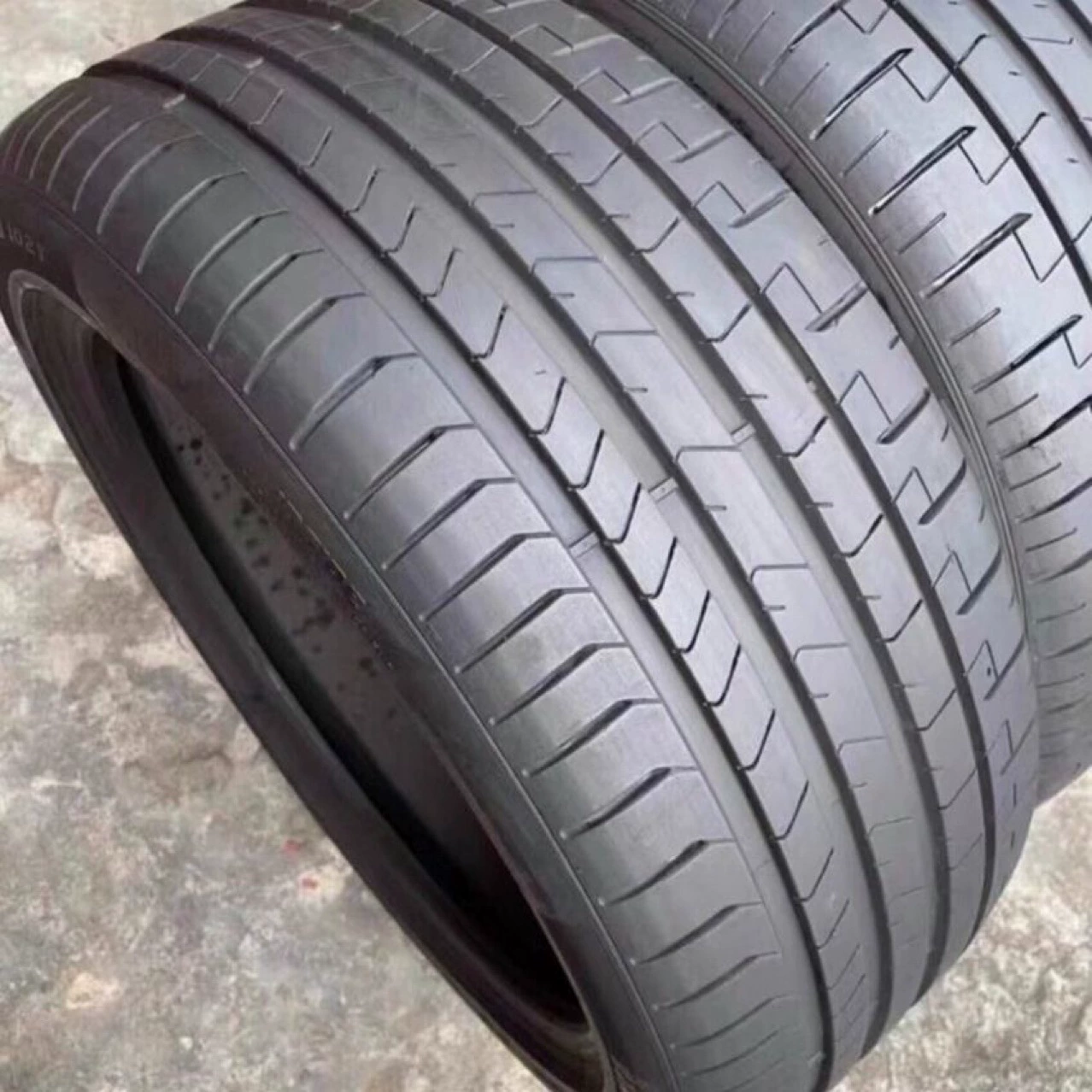 Подержанные шины Pirelli P Zero PZ4 245/45R19 AO NCS Silent Cotton оригинал Audi A6