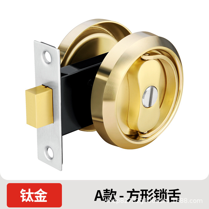 見えないドアロック寝室内ドアロック家庭用汎用型ドアロック寝室ドアロックリング貯蔵室木製ドアロック|undefined