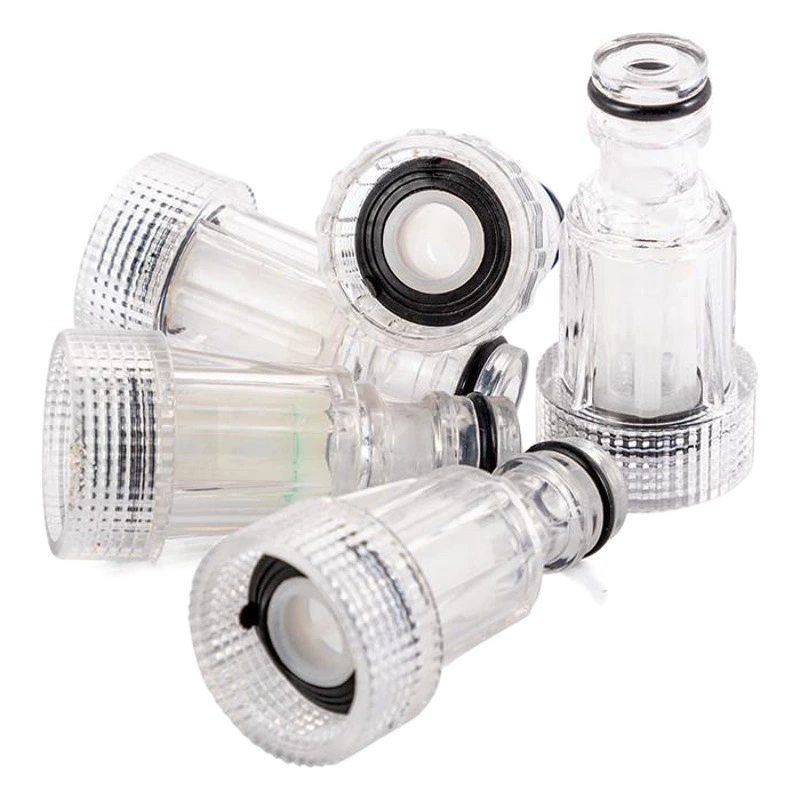 Фильтр-коннектор для подачи воды в автомойку, сетчатый, прозрачный, оптом, для домашнего использования