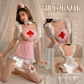 夜听香护士服情趣套装女cosplay性感睡衣制服诱惑调情内衣