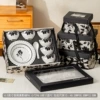 Maple Smoke Ink 6 Bowls 6 Spoons 2 Plates of High-end Gift Box