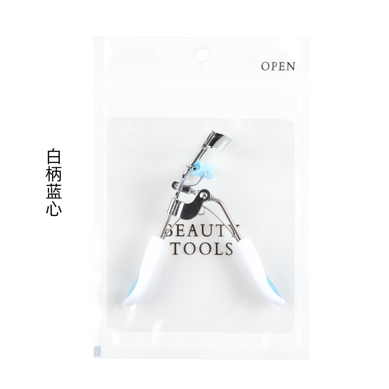 Mango Blanco Bolsa De PVC corazón azul