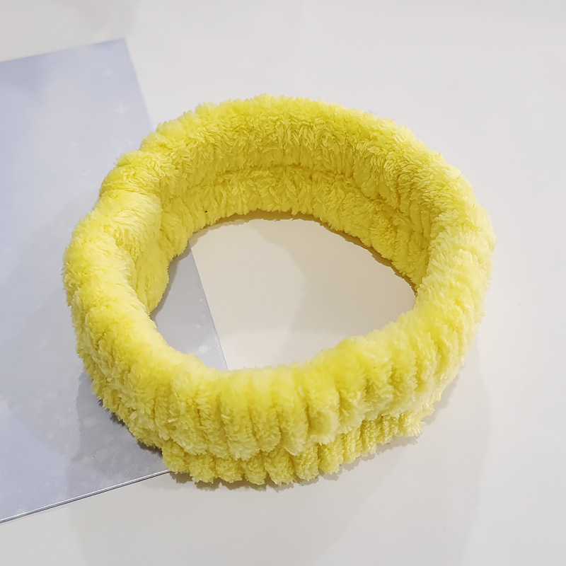 13# yellow hair tie