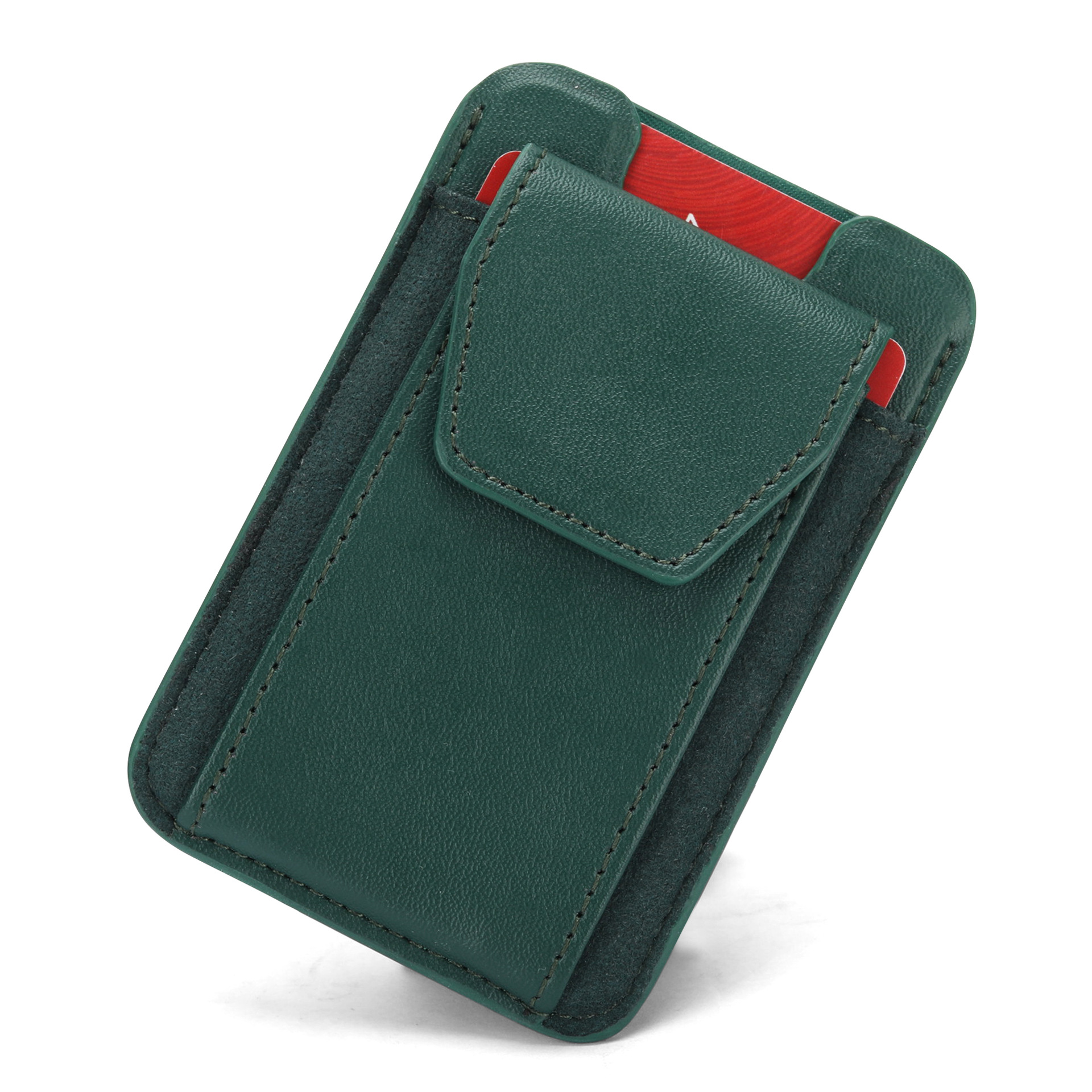 Tarjeta multitarjeta transfronteriza para hombres con ventana de tarjeta de identificación RFID bloqueo billetera tarjeta de crédito teléfono móvil tarjeta magnética