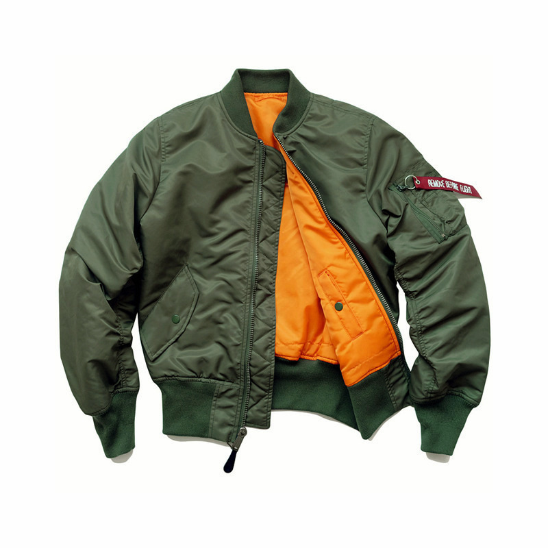 American Style Thickened Baseball Suit Autumn and Winter Army Green MA-1 Bomber Jacket plus size Vertical Collar Tooling Jacket for Men American Style Thickened Baseball Suit Autumn and Winter Army Green MA-1 Bomber Jacket plus size Vertical Collar Tooling Jacket for Men