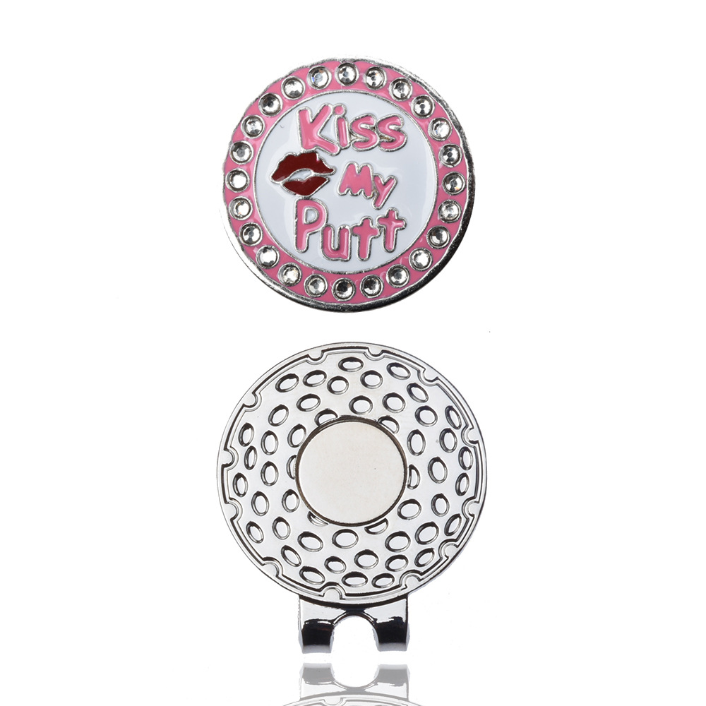 Clip de gorra de marcador de pelota de golf imán marcador de pelota clip de golf marca de gorra de golf clip de múltiples opciones