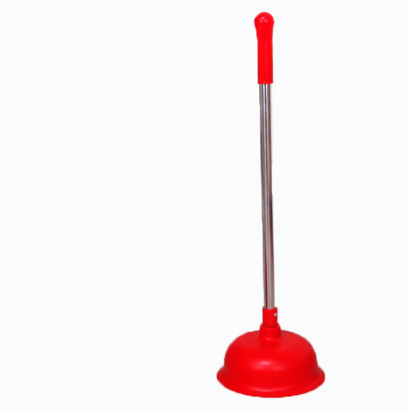 Threaded plunger for toilet, bathroom, kitchen drain powerful unclogger, thick toilet brush, factory wholesale