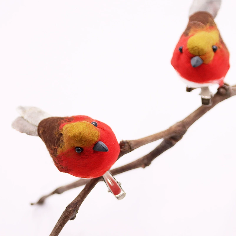 Yellow cotton realistic Christmas props for gazebo, decorations
