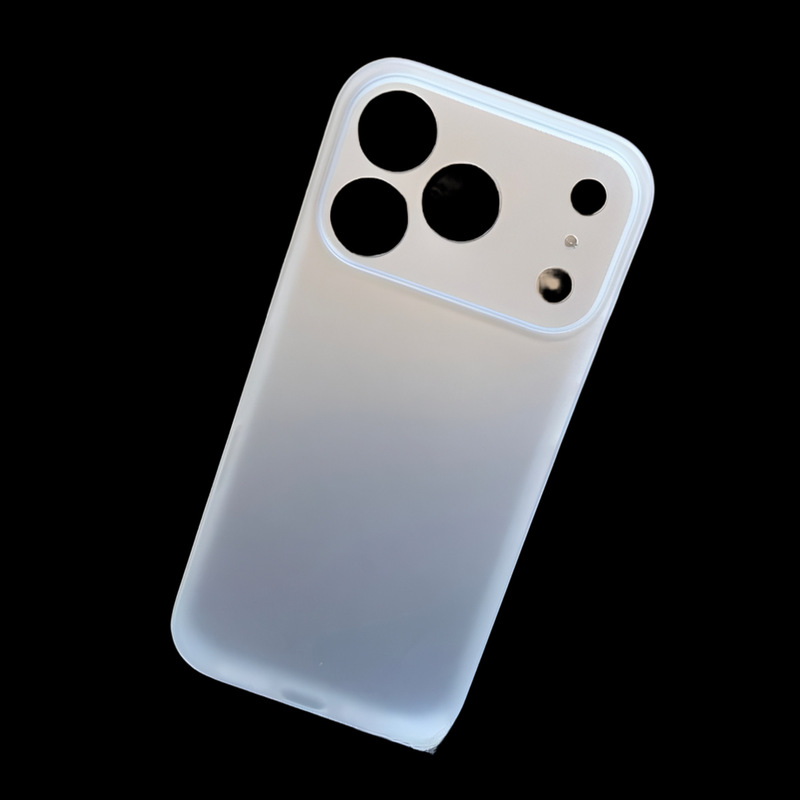 透明新品苹果17promax高级橙色手机壳适用iPhone按键全包pp防指纹|undefined