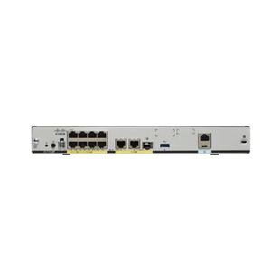 C1111-8P, Cisco 1100 Series Router, 8xGE Ports/Dual WAN/ISR