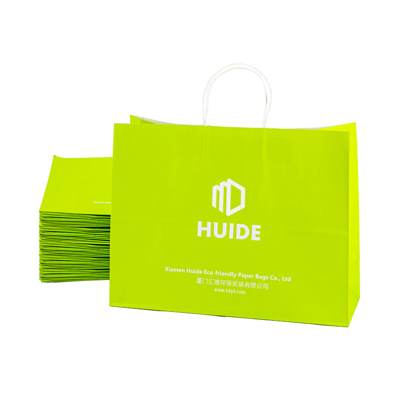 FSC厂家生产批发通用购物袋服装袋手提袋节日礼品袋牛皮纸袋