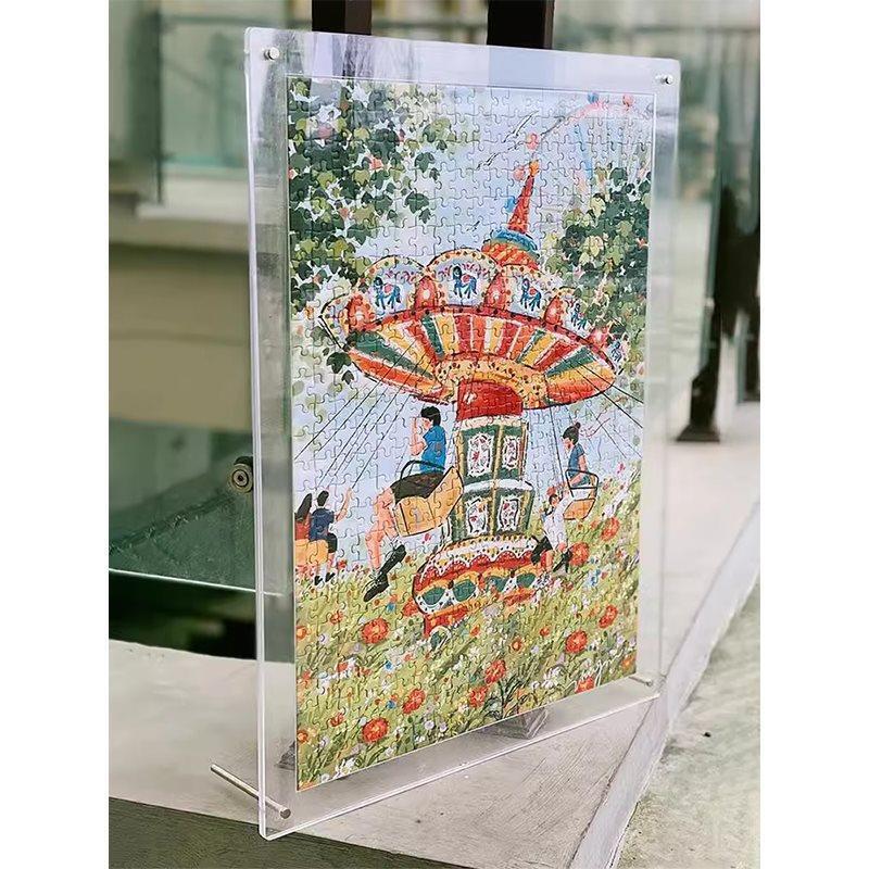 Acrylic Transparent Puzzle Photo Frame Picture Frame 50