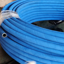 現貨供應各種線纜保護管 Φ10藍色鋼絲編織穿線管高壓噴塗管