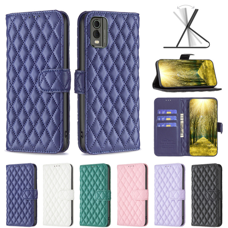 The New Cross-Border Style Chanel-Style Leather Case Is Suitable for Samsung A27 Flip Card Wallet S26Ultra Protective Case
