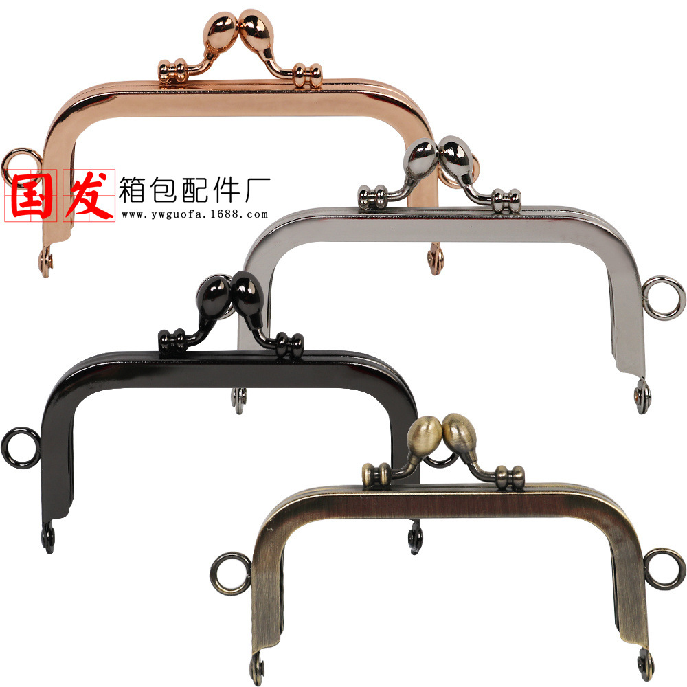 [con agujeros de tornillo] 10.5cm cuadrado sin agujeros cabeza de brotes cabeza de oro de alta calidad agujeros de presión manual