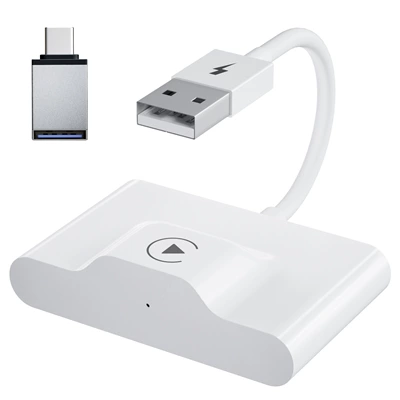 Suitable for Apple mobile phone Simsiz CarPlay və Android Auto - apple-wireless-carplay-adapter-protruding-port-model