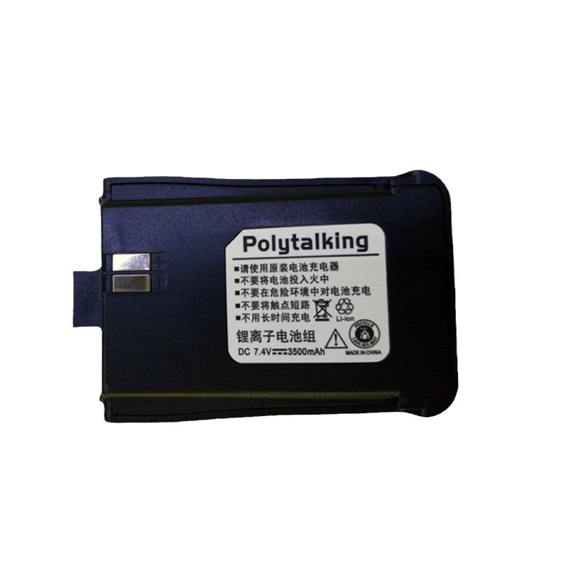 POLYTALKING PLT-6000 рация оригинальная фабрика специальная литиевая батарея ёмкость 3500 мАч