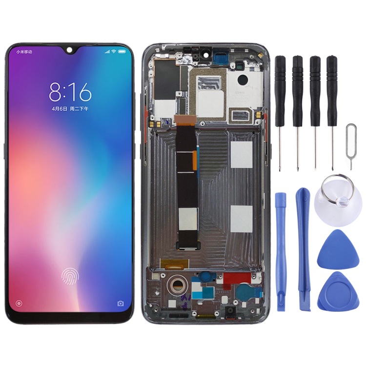 Es adecuado para el conjunto táctil de cristal líquido de material OLED Xiaomi Mi 9 con marco