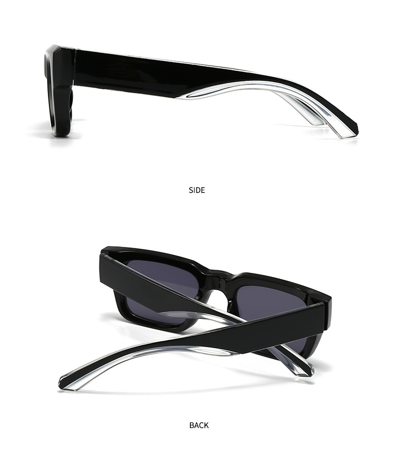 Gränsöverskridande fyrkantiga solglasögon för män moderna vintage Miami Beach UV400 solglasögon herrsolglasögon 3603_voghion.com