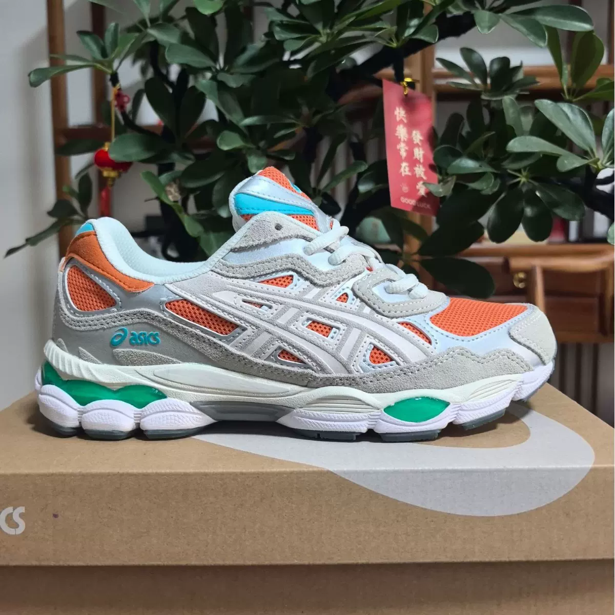 亚瑟GEL-NYC男女款减震运动鞋复古百搭跑鞋耐磨防滑情侣跑步鞋