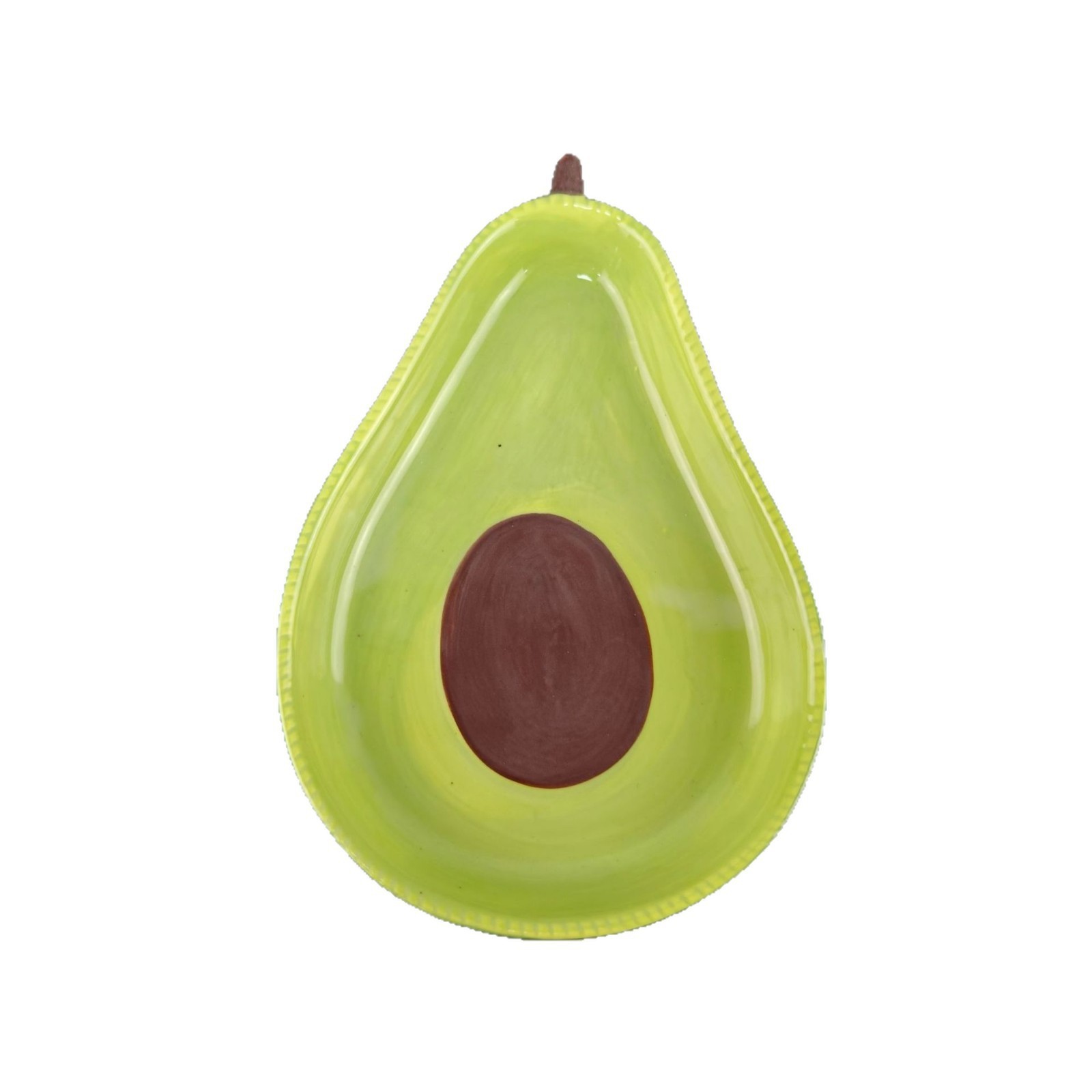 INS viento lindo aguacate plato de cerámica platos caseros platos de ensalada de frutas platos de bocadillos platos de cerámica cubiertos